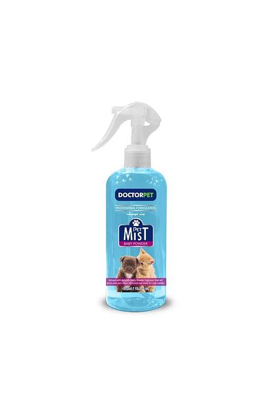 Docter Pet Doctor Pet Mist Baby Powder Fragrance for Dog and Cat - 400 ml