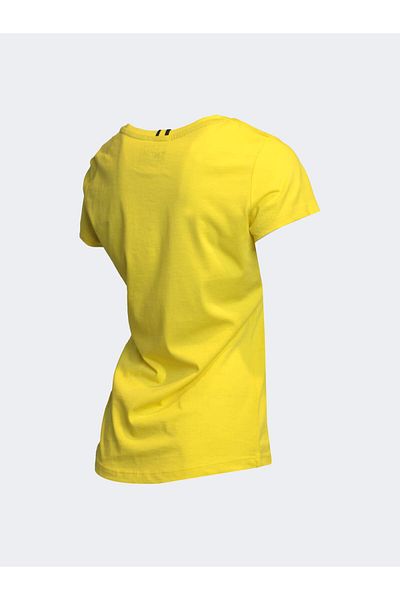 Fenerium Fenerbahce Damen Tribune Pragen Gelb T-Shirt