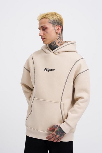 Machinist Ανδρικό κουκούλα Straddie Light Beige