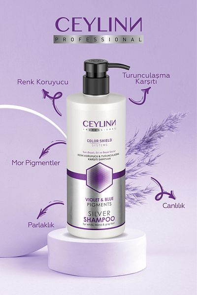 Ceylinn Silver Shampoo 500 ml