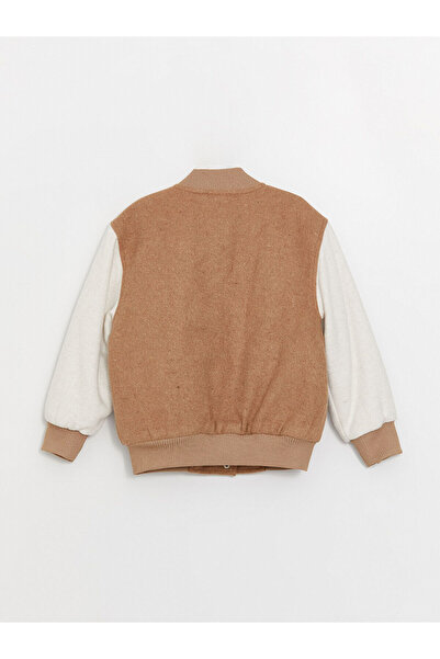 LC Waikiki Lcw Nakışlı Kız Çocuk Bomber Mont