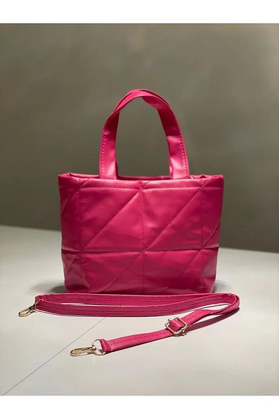 ZAWE FASHION Moale Interior și Exterior Napoli - Puff Matlasat Gonflabil Tote Geantă de mână și de umăr cu curea de umăr