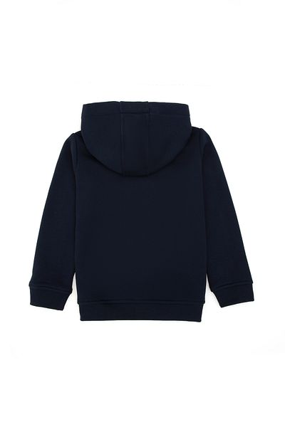 U.S. Polo Assn. Boy's Navy Blue Hooded Sweatshirt 50290885 -Vr033