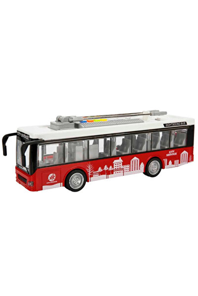 TOYFEST 1:16 Sesli ve Işıklı Şehir Otobüsleri 28 cm