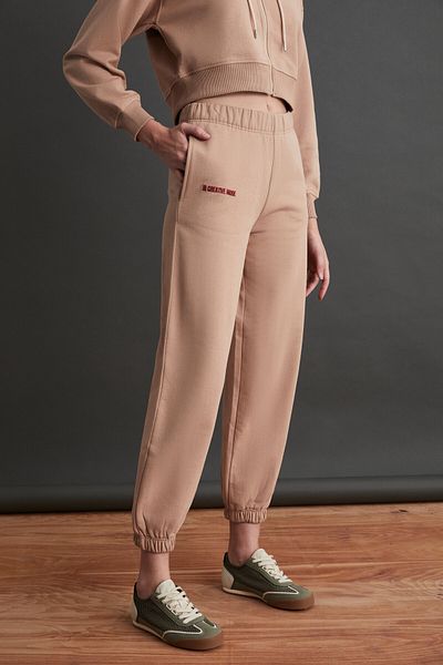 GRIMELANGE RHYNE Damen-Jogginghose mit elastischem Bein und Nerz