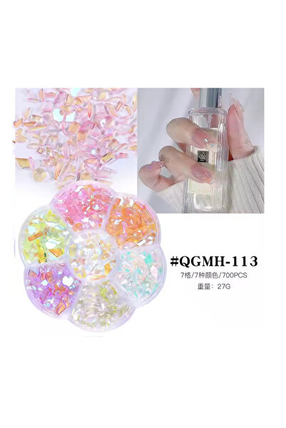 Venalisa Protez Tırnak Nail Art Süslemeleri Figürler Tırnak Charm QGMH-113