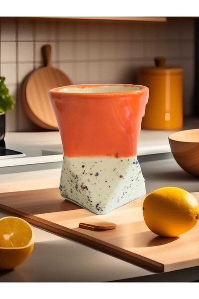 Simurg Seramik Kübik Espresso, Kulpsuz Bardak