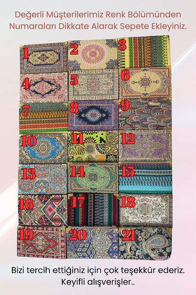 GRANDSTORE دفتر ملاحظات منسوج من نسيج الكليم الأصلي