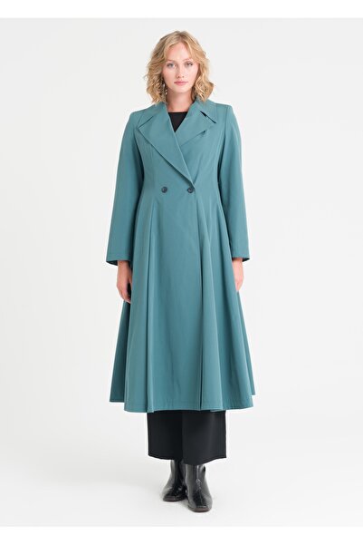 Armağan Kruvaze Kapama Kemerli Trençkot