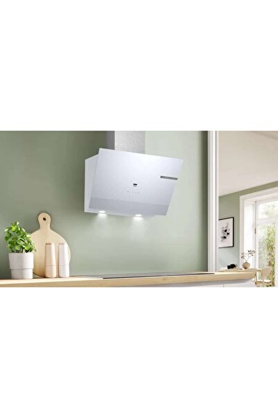 Bosch Serie 6 Duvar Tipi Davlumbaz 60 cm Beyaz Cam Yüzey