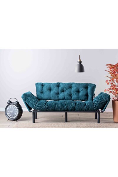 Pafu Nitta Üçlü Yataklı Koltuk - Petrol