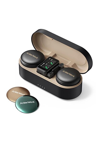 Anker Work M650 Yaka Mikrofonu-siyah-a3320