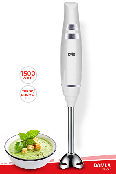 Evia Damla BY-4203 Beyaz El Blender