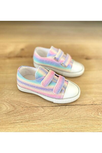 BATALLI Rainbow Patterned Orthopedic Children's Shoes - Lighted