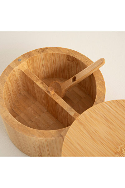 Chakra Ravva Bambu  Baharatlık 12x12 cm Natural