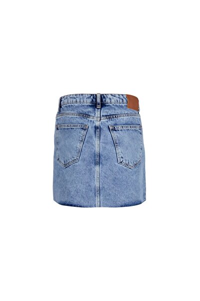 Beauty Omelette Açık Mavi Mini Jean Etek
