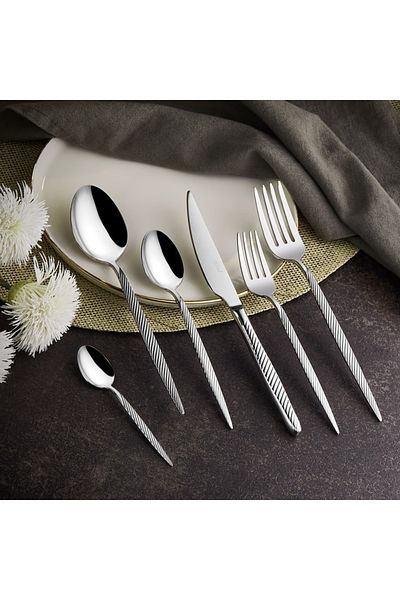 AROW Porto 12 Person 72 Piece Fork Spoon Knife Set