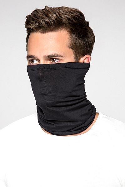 THERMOFORM Army Microfiber Neck Collar Αντιμικροβιακό Μαύρο