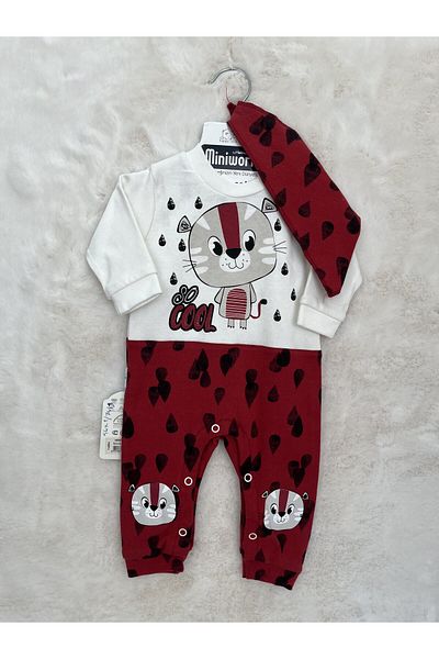 Miniworld Men's so Cool Printed Scarf Jumpsuit