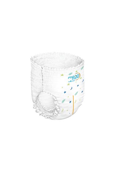 MOONCARE Standard Package Panty Diapers-Maxi Size 4 - 10 Pieces