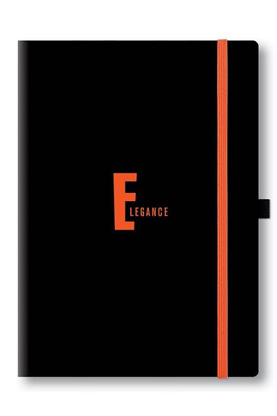 Le Color دفتر ملاحظات Elegance 9x14 مخطط 160 صفحة بغلاف مقوى