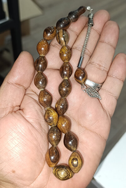 TAŞÇIZADE Oud Wood Natural Wood Efe Rosary (12*16 mm)