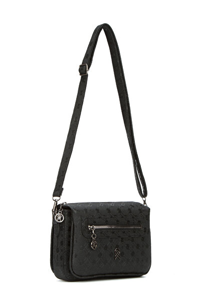 Newish Women's Multi-Compartment Crossbody Shoulder Bag
