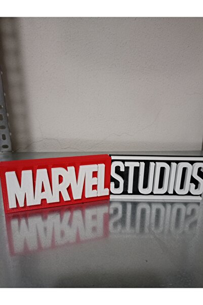 MUAMMO Marvel Logo Spiderman Deadpool Figür Masaüstü Obje Heykel