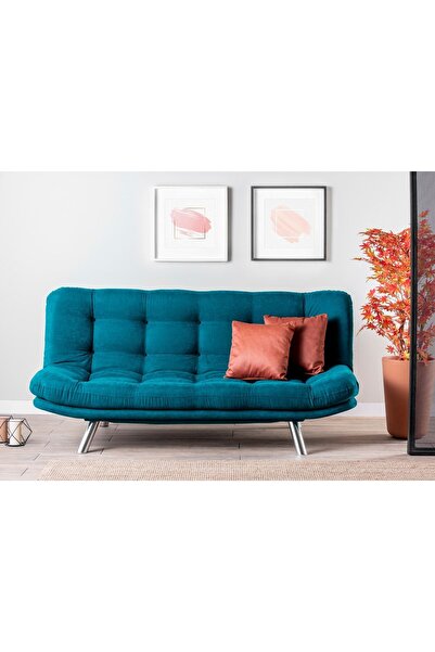 Pafu Misa Üçlü Yataklı Koltuk - Petrol