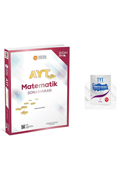 Irmak Yayınları ÜçDörtBeş Yayınları AYT Matematik Soru Bankası + TYT Deneme