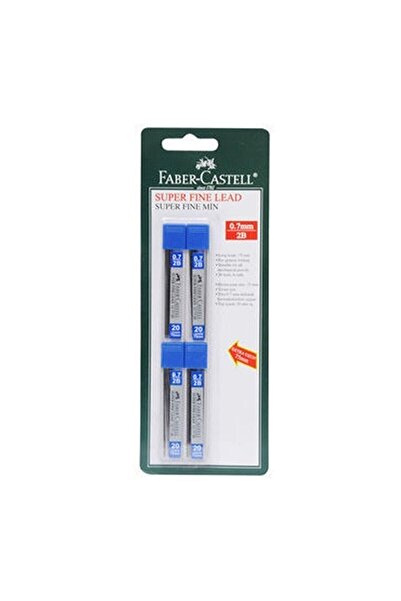 Faber Castell Super Fine Lead 4lü Uç Seti 0.7mm