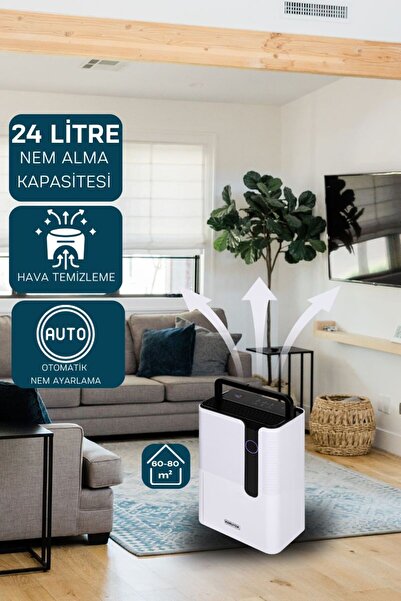 Kurutek Nem Alma & Hava Temizleme Cihazı Ev Tipi Kt24b