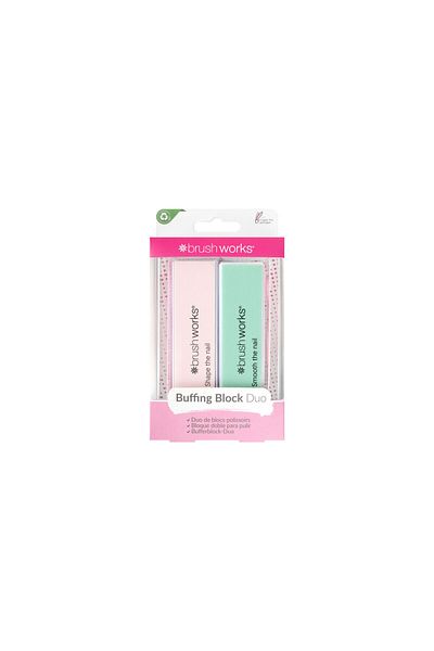 Brushworks Pastel Nail Buffing Blocks