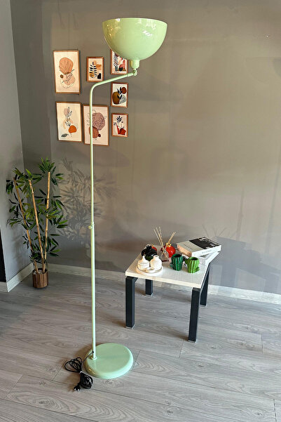 Bamyum Lambader Hareketli Başlık Modern Dekoratif Metal Oturma Odası Çalışma Odası Zemin Lambası