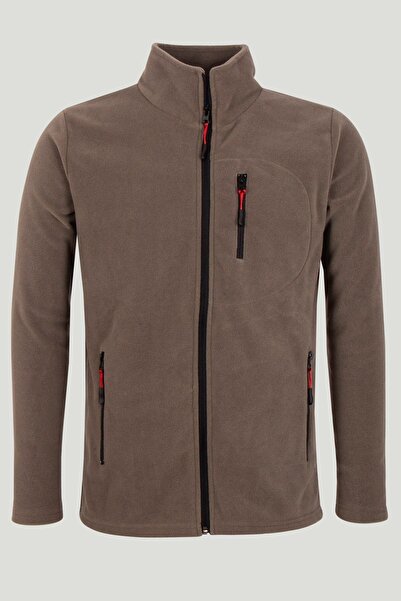 MAXIMILLIAN Σκούρο Χακί Χρώμα με φερμουάρ 3 Τσέπες Fleece 1209 - ΣΚΟΥΡΟ ΧΑΚΙ