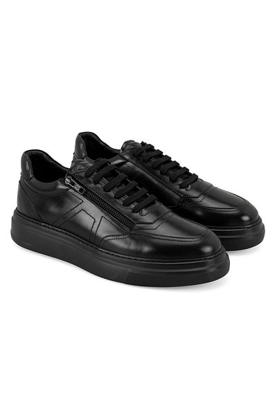Desa Ανδρικά δερμάτινα παπούτσια Sharonia Black