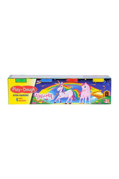 HEROES 4-Piece Play Dough - 4 Different Colors Educational and Tutorial Children's Play Dough