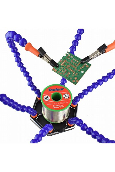 efiks 6 ADET ESNEK PCB TUTUCULU LEHİMLEME İSTASYONU