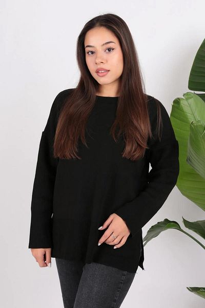 Fashion Friends Tunica neagra cu decolteu