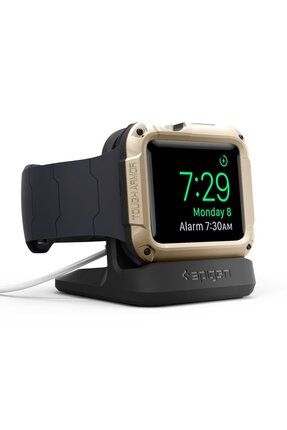 Spigen Apple Watch arj Uyku Stand Night Stand S350 Black SGP11584 Fiyat Yorumlar Trendyol