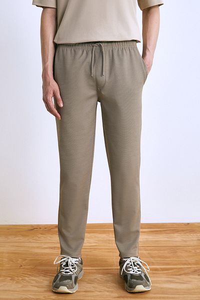 GRIMELANGE HUXLEY Herren-Nerzhose – Bio-Baumwolle, Seitentaschen, Schnür-Taillen-Design
