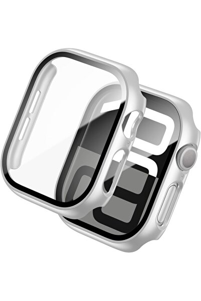 Quse Kasa Koruyucu Kılıf, Apple Watch Series 10/11 42MM ile Uyumlu Ekran Koru...