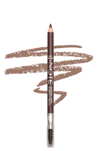 NOTE Note Natural Look Eyebrow Pencil 05 - Grey Brown