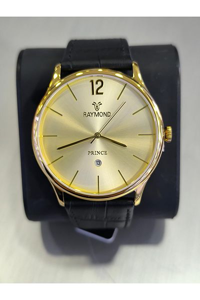 Raymond Leather Cord Men's Wristwatch