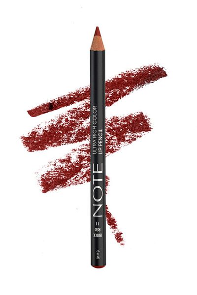 NOTE Note Ultra Rich Color Lip Pencil 11 - Brick Red
