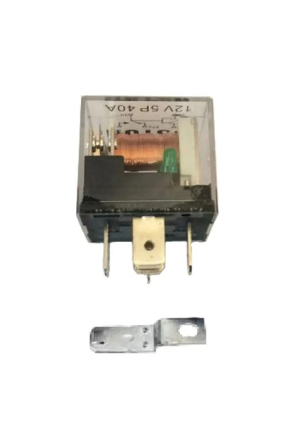 Inwells (10 ADET) Mini Role 12v, 5 Uçlu, 40 A, Far, Korna, Fan, Lpg Rolesi (011010)