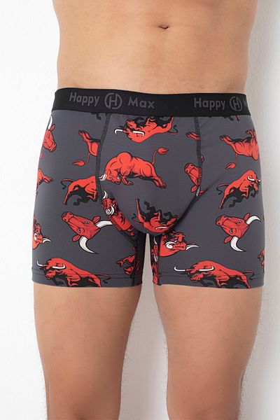 Miss Blue Moon Ανδρικά Boxers - Premium Cotton, Printed, Single Package 4000-3