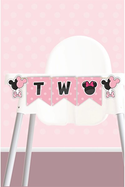 neşeli günlerim Πανό γενεθλίων με θέμα τη Μίνι Μάους σε πορτοκαλί χρώμα - ΧΟΝ...