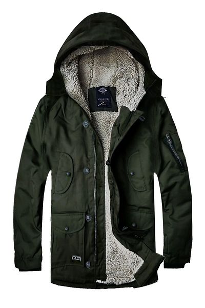 alaska the last frontier Black Fur Kids Hooded Parka - Water and Cold Resistant, Regular Fit