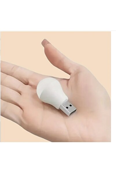 gaman Mini USB Ampul Led Işık-Powerbank Uyumlu,Ev-Ofis Çalışma Masası Işığı-G...